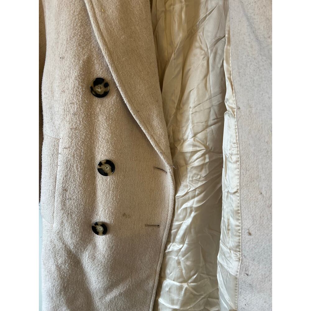 Massimo Dutti Mid-Length Wool Blend Coat - Picture 6 of 10